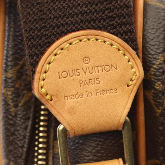 LOUIS VUITTON Brown Monogram Leather Shoulder Bag - Picture 5 of 10